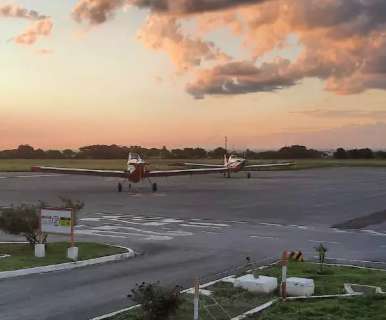 Aeronaves vão ajudar a combater os focos de incêndios no Pantanal