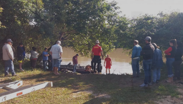 Pescadores encontram corpo da segunda v&iacute;tima que sumiu no Rio Brilhante 