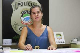 A delegada Marília de Brito, titular da Depca, onde o caso vai correr agora. (Foto: Marcos Maluf)