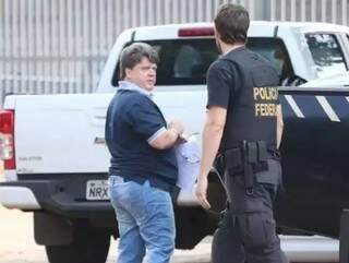 Gerson Palermo no dia em que foi preso em operação da Polícia Federal. (Foto: Arquivo)