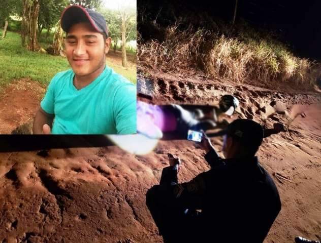 Corpo de jovem assassinado a tiros &eacute; jogado &agrave; beira de estrada vicinal