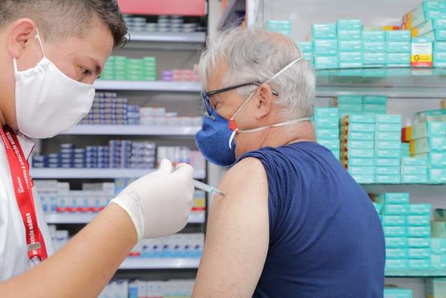 Com 239 mil idosos vacinados, MS atinge meta de imuniza&ccedil;&atilde;o contra influenza