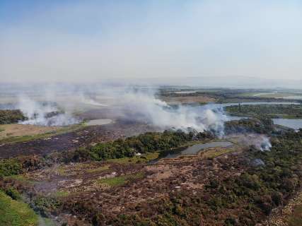 Com 244 focos de queimadas, Corumbá recebe novos reforços esta semana