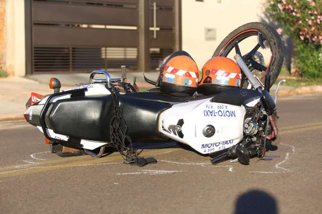 Tr&ecirc;s dias depois de acidente, mototaxista morre na Santa Casa