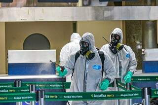 Contra a covid-19, militares v&atilde;o fazer descontamina&ccedil;&atilde;o do Hospital Regional