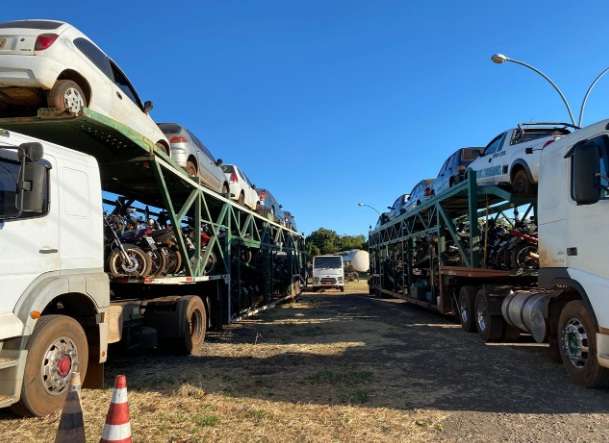 Para desafogar p&aacute;tio, Detran transfere 1,9 mil ve&iacute;culos para credenciadas