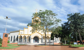 Igreja, um dos pontos turísticos do município distante 140 quilômetros de Campo Grande (Foto: divulgação/prefeitura)