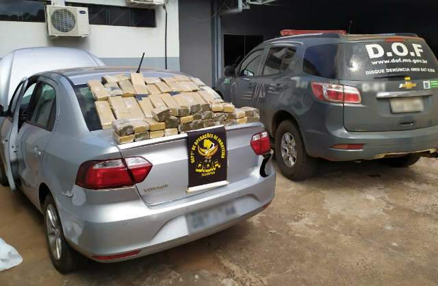 DOF prende dupla flagrada com maconha que seria entregue no Maranh&atilde;o 