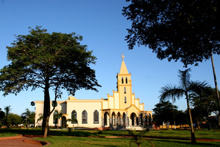 Um dos cartões postais de São Gabriel do Oeste, distante 140 quilômetros de Campo Grande (Foto: divulgação/prefeitura) 