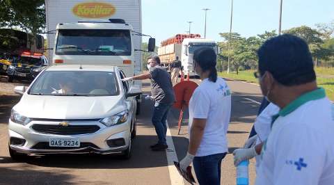 Barreiras sanitárias registram fluxo recorde em feriado prolongado em MS