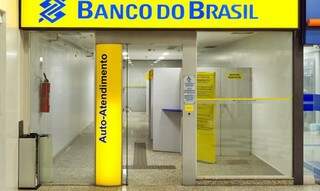 Agência do Banco do Brasil vazia (Foto: Agência Brasil)
