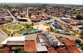 Município de Brasilândia fica a 355 quilômetros da Capital de MS (Foto: Divulgação/Prefeitura)