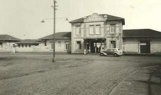 Esplanada Ferroviária provavelmente no anos 40 ou 50 (Foto: Reprodução Facebook)