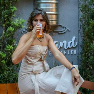 Empresária da Lupland, Vanessa Fortti diz que acha muito bacana presentear com boas cervejas