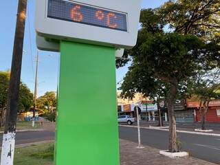 Manh&atilde; mais fria do ano teve 15 cidades abaixo de 10 graus e geada