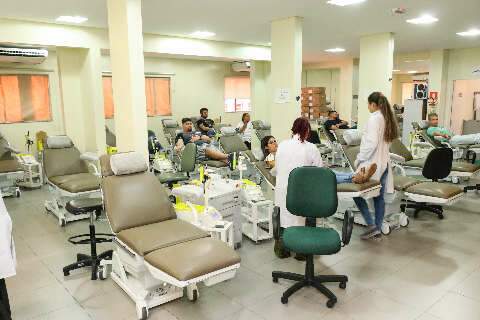 Com 10% de estoque, Hemosul convoca doadores de sangue com urg&ecirc;ncia