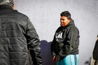 Yasmin Natasha Gonçalves Carvalho, 19 anos, presas em flagrante pela ocultação do cadáver. (Foto: Henrique Kawaminami)