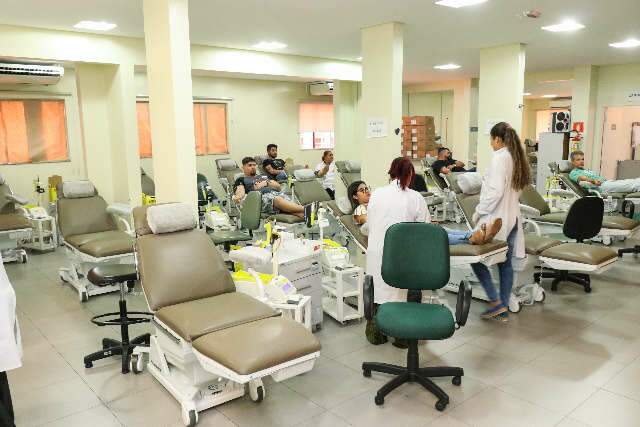 Com 10% de estoque, Hemosul convoca doadores de sangue com urg&ecirc;ncia