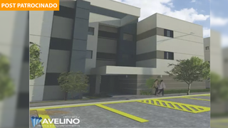 Serão entregues 3 blocos, divididos em pavimento térreo e mais dois andares, com apenas 12 apartamentos por bloco (Foto: Divulgação).
