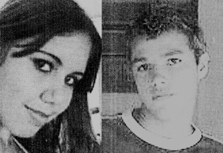 Nayara e Welllington desapareceram no dia 8 de fevereiro de 2009, quando se encontraram de madrugada, na porta da casa dela. (Foto: Reprodução do processo)