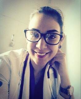 Marília formou-se em Medicina em universidade de Pedro Juan Caballero (Foto: Arquivo pessoal)
