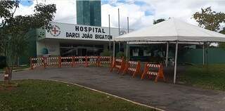 Hospital Darci João Bigaton é o principal do município turístico na região sudoeste do Estado (Foto: Divulgação)