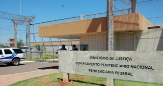 Fachada da Penitenciária Federal em Campo Grande (Foto: divulgação/Campo Grande News) 