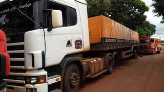 Carretas do Paraguai transportavam 1,2 mil quilos de maconha nos pneus