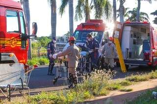 Morador de rua atropelado em avenida aguarda vaga em CTI, em estado grave Morador de rua atropelado em avenida aguarda vaga em CTI, em estado grave