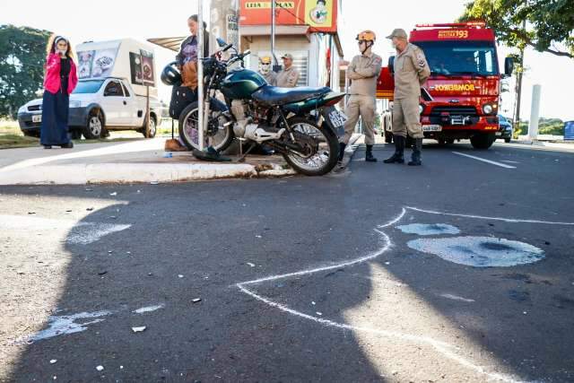 Sol atrapalha e motorista causa acidente grave na Mato Grosso 
