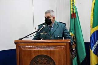Novo comandante da PM, coronel Marcos Paulo Gimenez fará mudanças na corporação. (Foto: Divulgação/PM)