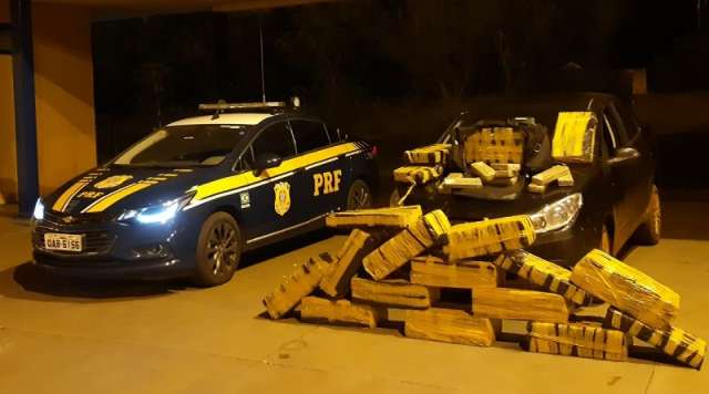 Na BR-163, traficante &eacute; preso com 388 quilos de maconha que levaria at&eacute; SP 