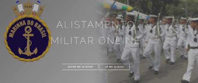 Prazo para alistamento militar online termina dia 30 de junho 