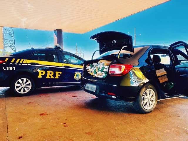 Carro locado em Minas era usado para transportar 212 quilos de maconha