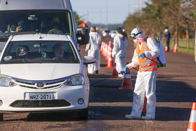 Barreiras sanit&aacute;rias pararam 16 mil pessoas e todos os 28 testes deram negativo