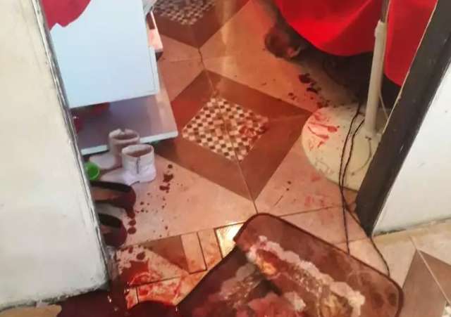Menina viu assassinato da m&atilde;e e adormeceu suja de sangue
