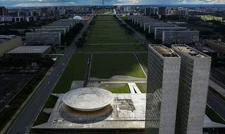 Vista aérea de Brasília. (Foto: Marcello Casal Jr/AgênciaBrasil) 