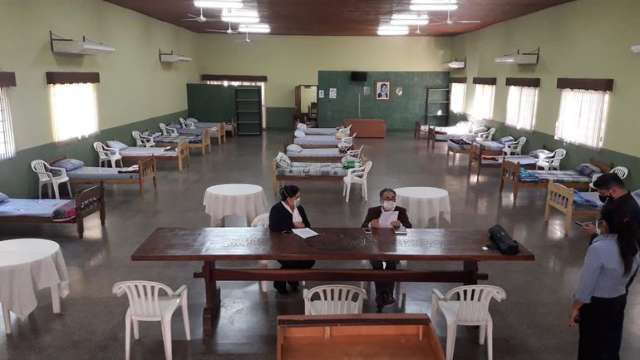 Albergue em cidade da fronteira vai receber paraguaios para quarentena