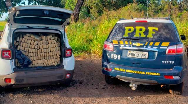 Homem &eacute; preso com mais de 1 tonelada de maconha em Jeep Renegade 