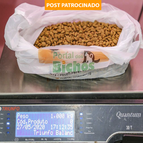 Até dia 15, a cada 1kg de alimento doado você ganha 1kg de ração