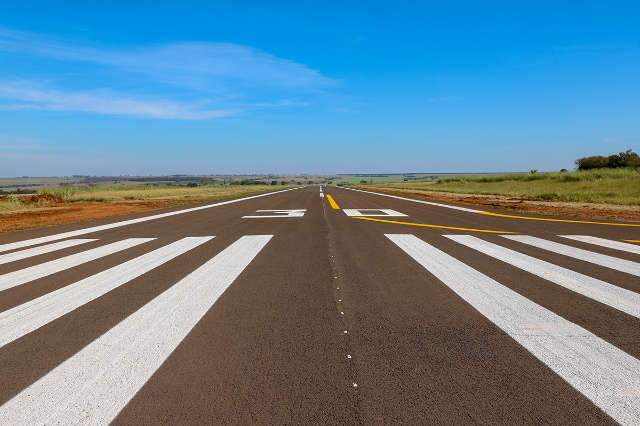 Nova Andradina conclui reforma de aeroporto e agora busca homologar a pista 