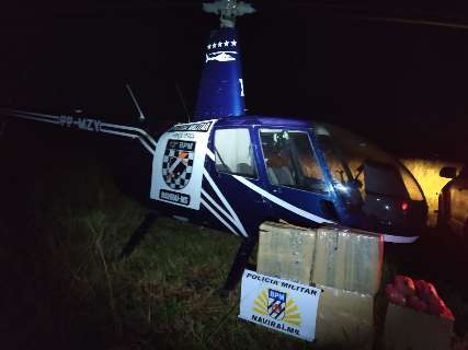 Piloto pousa helic&oacute;ptero ap&oacute;s pane e acaba preso com 188 quilos de coca&iacute;na