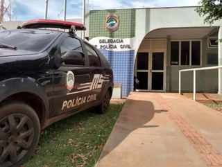 Caso foi registrado na Delegacia de Polícia Civil de Sidrolândia. (Foto: Sidrolândia News)