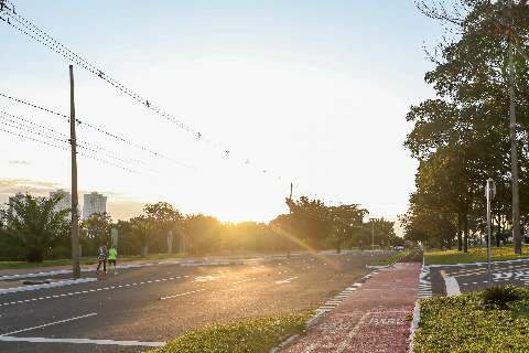 Domingo será de sol com temperatura máxima de 32ºC em MS, prevê Inmet