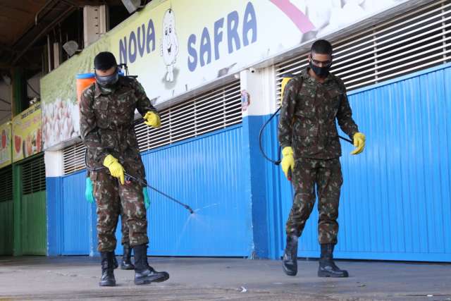 Com fluxo di&aacute;rio de 4 mil pessoas, Ceasa passa por nova desinfec&ccedil;&atilde;o 