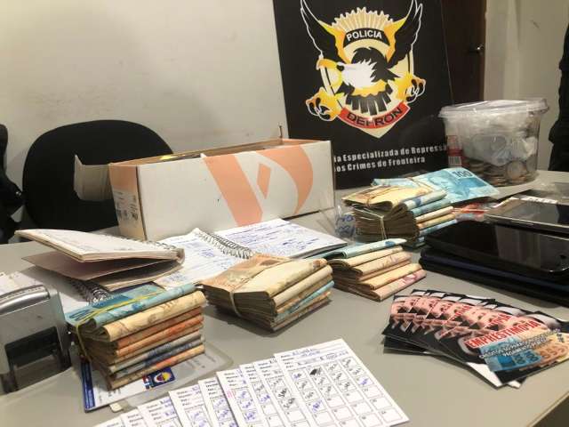 Pol&iacute;cia derruba esquema de agiotas colombianos que cobravam juros de 20% em MS