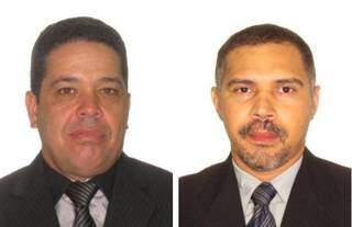 Os policiais Antonio Ramires e Jorge Silva dos Santos, assassinados nesta tarde em Campo Grande. (Foto: Divulgação)