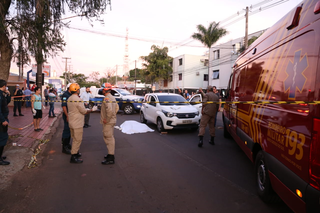 O crime aconteceu na Rua Joaquim Murtinho, no Itanhangá Park (Foto: Paulo Francis)