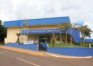Sede da Câmara Municipal, em Campo Grande (Foto: Divulgação - CMCG)
