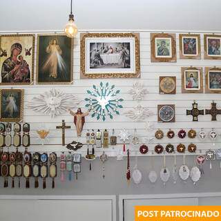 Diversidade e custo-benef&iacute;cio em artigos religiosos, a partir de R$ 8,00